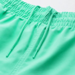 Men Green Solid 3-Stripes Sustainable Swim Shorts